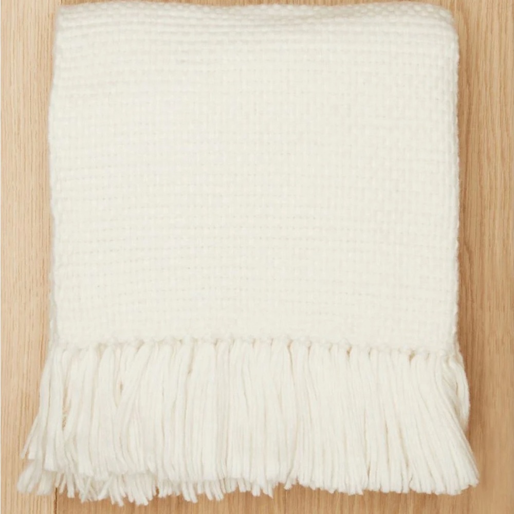 Jenni Kayne Alpaca throw blanket